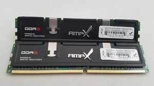 Wintec AMPX 2GB Kit(2X1GB) PC2-6400 DDR2-800MHz non-ECC Unbuffered CL6 240-Pin - Picture 1 of 1