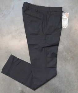 MMX Chino mit Bundfalte Leo 2-7720/08 anthrazit Gr.33/34 - Bild 1 von 3