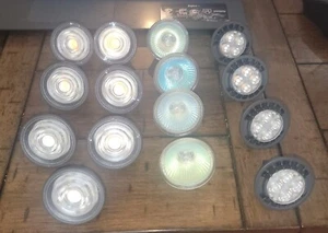 (( 15 )) Assorted MR16 Light Bulbs, 11 Philips, 3 Kichler, and 1 GE - Picture 1 of 9