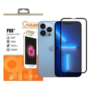 Für Apple iPhone 13 Pro Hartglas Full Cover Handy Displayschutzfolie - Bild 1 von 12