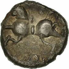 [#493236] Coin, Pictones, Denarius NERCOD, 52-45 BC, EF, Silver, Latour 4535