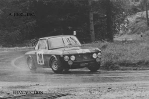 Lancia Fulvia Munari and Harris winner 1967 Geneva Rally automobile racing photo - Picture 1 of 1