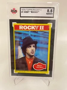 1979 Topps Rocky II #1 Meet "Rocky" KSA 8.5 - Bild 1 von 2