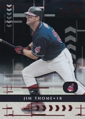 JIM THOME 2001 Playoff Absolute Memorabilia #62 - Imagem 1 de 2