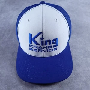 Richardson Style 112 Trucker Hat Cap King Crane Blue Snapback - Picture 1 of 9