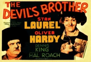 #62 Der Teufelsbruder, Classic Vintage Movie Poster TRADING card - Bild 1 von 2