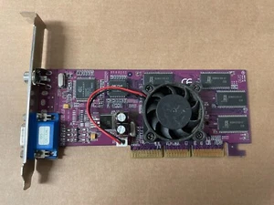 GeForce 2 MX400 64M 64 Bit SDRAM AGP VGA Video Graphics Card - Picture 1 of 4
