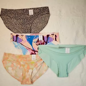 Auden 4pk Assorted Bikini Underwear Womens X-Large Stretch - Picture 1 of 15