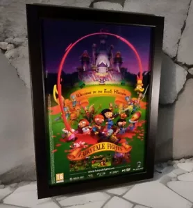 Fairytale fights Werbeblatt Gerahmt Poster Ad Page framed Werbung - Bild 1 von 2