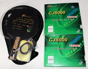 Palio TCT Blade + 2x Palio CJ8000 (TENSION) 36-38° Custom-made Bat, Melbourne - Bild 1 von 1