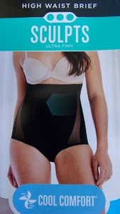 NWT - MAIDENFORM FLEXEES, High Waist Brief, Cool Comfort BEIGE #FLS094, Size S - Imagen 1 de 8