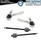 Front Inner & Outer Tie Rod Rack Steering End Kit Set of 4 for C300 E350 RWD New