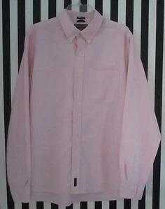 VINTAGE ABERCROMBIE & FITCH PINK KNOPF DOWN PASSEND LANGARM SHIRT HERREN GRÖSSE L - Bild 1 von 7