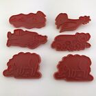 Old Mac Donald Cookie Cutters 1979 Chilton  Housewares VTG Rooster Duck Set Of 6