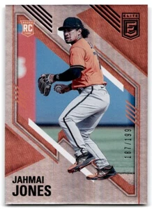 2021 Panini Chronicles Elite Red Jahmai Jones Rookie 187/199 Baltimore Orioles - Picture 1 of 2
