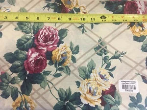 500304 - Patrón Floral Multicolor en Beige - 64" x 20" - Imagen 1 de 1