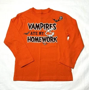 Camiseta de manga larga o corta de Halloween o todos los días para niños: XS-M-L-XL - Imagen 1 de 13