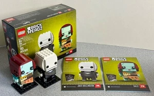 LEGO 41630 BRICKHEADZ Incubo prima di Natale #74 Jack & #75 Sally 193pz USATO - Foto 1 di 5