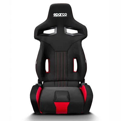 Sparco R333 Reclining Performance Road Car Track Day Seat Black / Red — 第 1/4 张图片