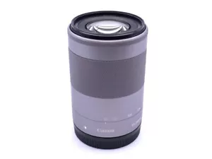 Near Mint Canon EF-M 55-200mm F/4.5-6.3 IS STM Lens For Mirrorless Silver #C025 - Picture 1 of 3