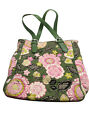 Vera Bradley Olivia Pink BuckleTote Bag Purse Shoulder Bag Double Strap FLAW