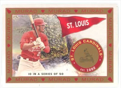 2021 Topps Allen & Ginter T51 MURAD Reimagined Nolan Arenado St. Louis Cardinals - Image 1 of 2