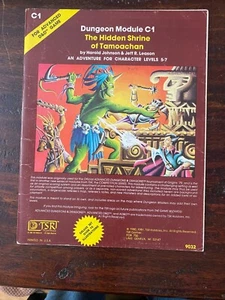 Vintage Dungeons & Dragons Module C1 The Hidden Shrine of Tamoachan - Picture 1 of 10