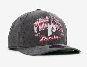 New Era 9Fifty Philadelphia Phillies Washed A-Frame Snapback Hat Grey - Picture 1 of 4