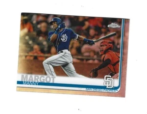 2019 Topps Chrome Refractors #154 Manny Margot SAN DIEGO PADRES - Picture 1 of 1