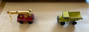 Matchbox, Iron Fairy Crane #42, Crane Truck #30 & Dump Truck #28 for restoration - Picture 1 of 6