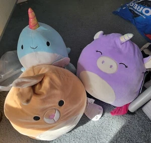 Squishmallow Menge 3 | WALLY, PONDEROSA, KEELY KIRK FLIP - Bild 1 von 4
