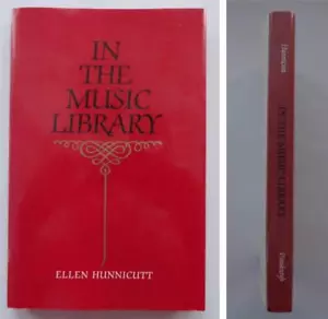 (285) In the Music Library by Ellen Hunnicutt Drue Heinz Prize Winner HB 1987 - Foto 1 di 1
