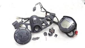 2016 KTM 390 OEM LOCK SET KEY GAUGE DISPLAY CLUSTER GAS CAP FUEL PETROL - Picture 1 of 24