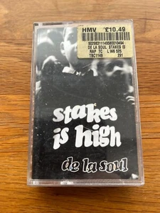 Stakes is high - De la Soul 1996 cassette tape hip hop Tommy Boy TBC 1149 EX/EX - Picture 1 of 8