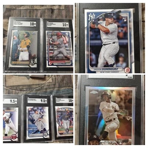Baseball Rookie Graded Card Lot w/,Volpe,J.Chourio,JDom,B.Lee ,Miller++ 7 cards - Picture 1 of 5