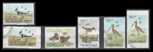Netherlands B600-B603 Plus the 2 Booklet Stamps Birds (6 USED Stamps, 1984) - Picture 1 of 1