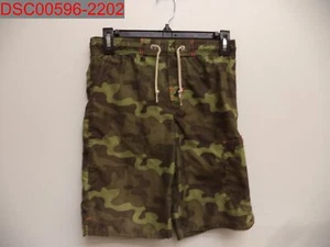 NWOT - OshKosh B'Gosh Boys Green Camo Swim Trunks, Size 6 - Picture 1 of 5
