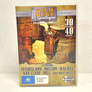 Wild West Gunslingers Collection Volume 1 - 30 Movies - DVD Set - Region 0 - Picture 1 of 3