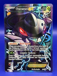 2013 Pokemon Genesect EX Team Plasma 97/101 Plasma Blast Holo HP - Picture 1 of 14