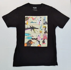 Disney Villains Graphic T Shirt Size L - Jafar, Cruella, Evil Queen, Hook + More - Picture 1 of 6