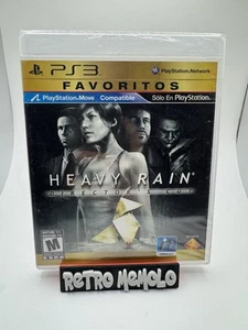 Heavy Rain: Director's Cut Favoritios (PlayStation 3, 2010, Bilingüe) - Imagen 1 de 6