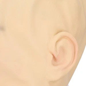 Full Head Female Latex Face Mund Augen Löcher Beauty Cover Lebense FOY - Bild 1 von 22