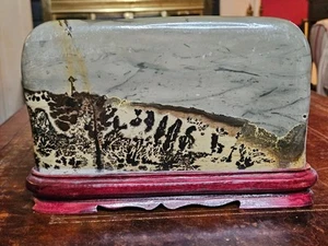 Piedra caliza dendrítica con base - Imagen 1 de 16