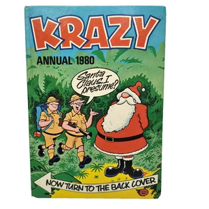 Krazy Annual 1980 UK Comic Fleetway Vintage - Picture 1 of 7