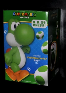 Excellent* Super Mario Bros. YOSHI Big Action Figure 12" 30cm boxed Taito - Picture 1 of 13