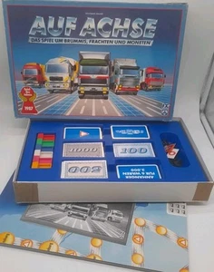 Auf Achse - Spiel um Brummis Frachten & Moneten FX Schmid Brettspiel VOLLSTÄNDIG - Bild 1 von 5