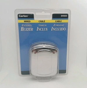 CARLON Wired Enclosed Buzzer 16 Volt Doorbell DH920 Door Bell Chime NOS NEW - Picture 1 of 10