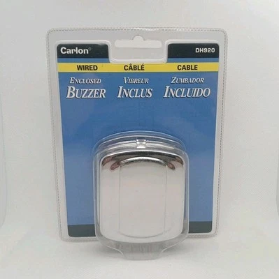 Timbre cerrado con cable CARLON 16 voltios timbre DH920 timbre de puerta nuevo en stock Foto 1 de 4