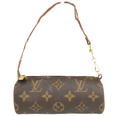 Auth Louis Vuitton Papillon Attached Pouch Bag Monogram Handbag - Image 1 of 4
