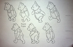 New Adventures of Winnie the Pooh Production Model Copy Layout Page #GB - Picture 1 of 2